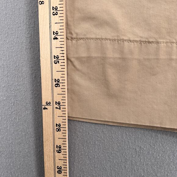 EVERLANE The Easy Pant Womens 2 Warm Khaki Tan Straight Leg Pull on Chino - Picture 14 of 14